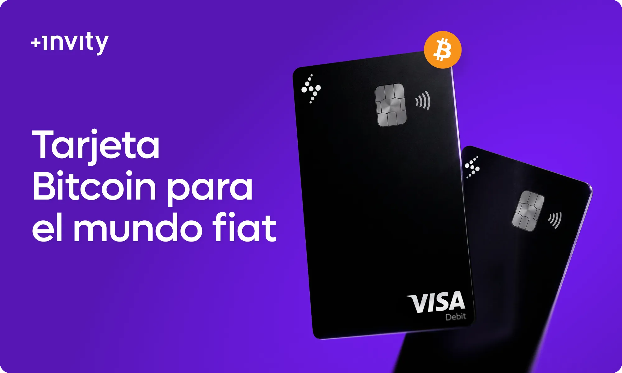 Invity Card: gana Bitcoin cashback en cada pago