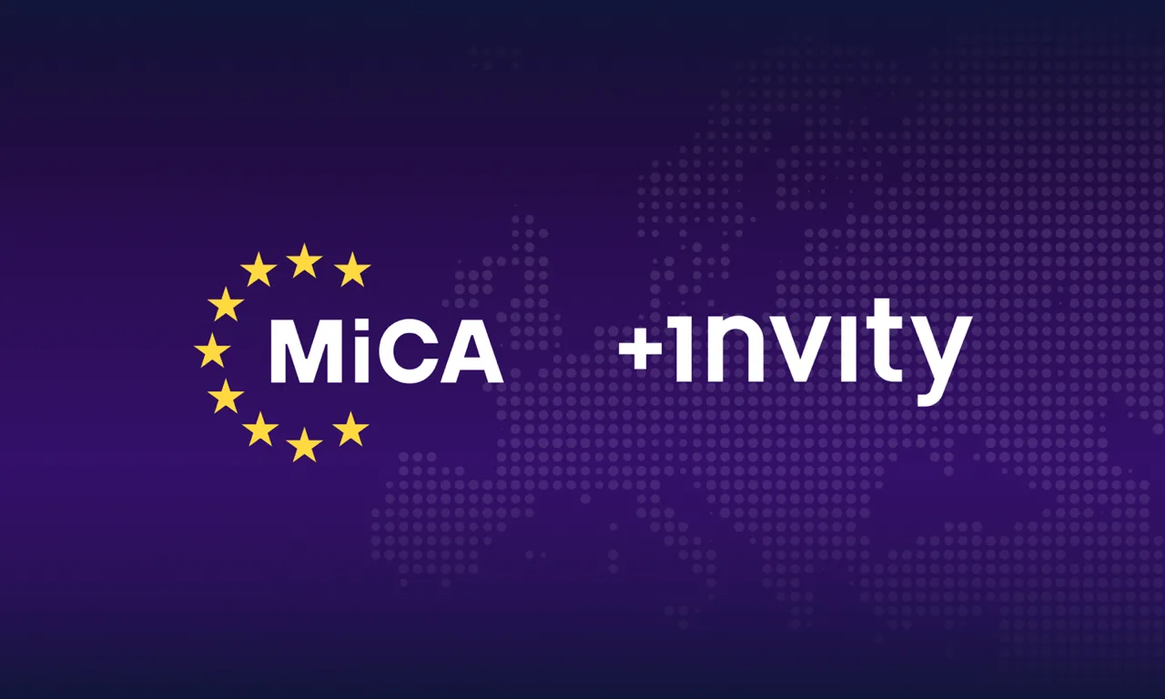 De Invity-app voldoet aan de Europese MiCA-regelgeving